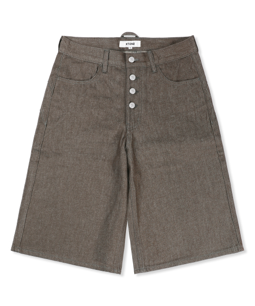 Джинсовые бермуды XP326 (BROWN)