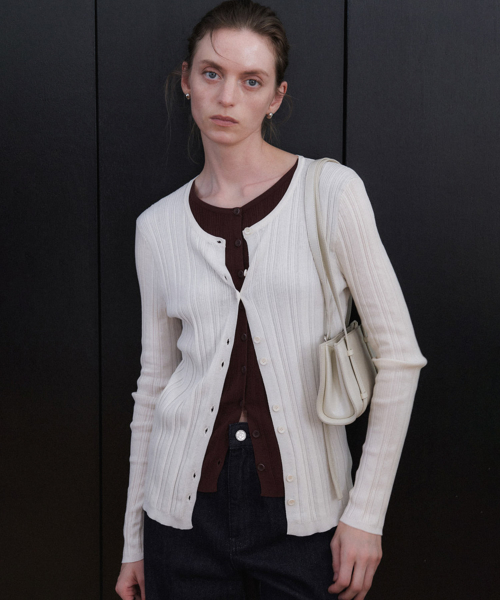 Layered Colorblock Cardigans NEK6SD220