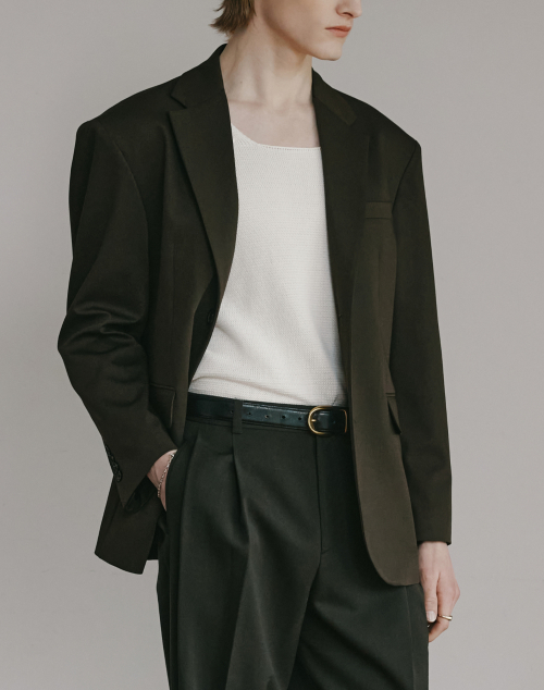 Однобортный блейзер Harrison (olive)