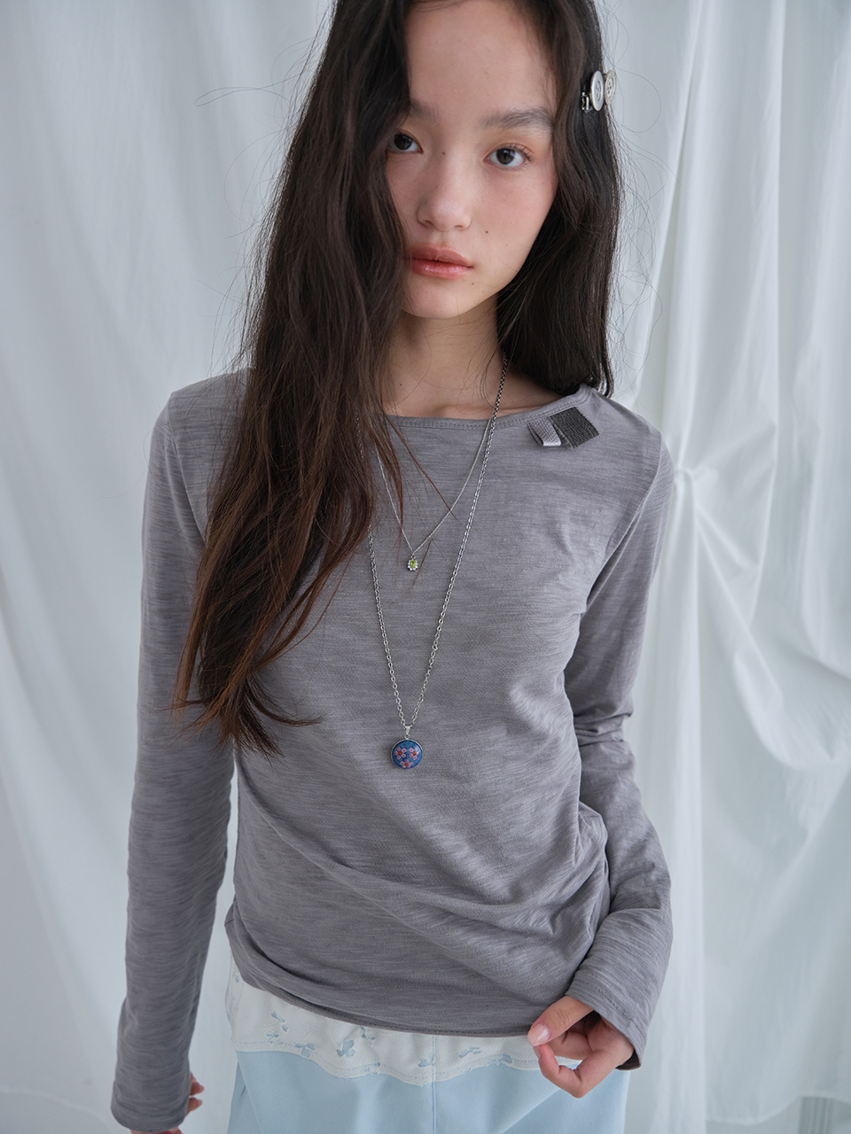 Yunhi Long Sleeve футболка (2 Colors)