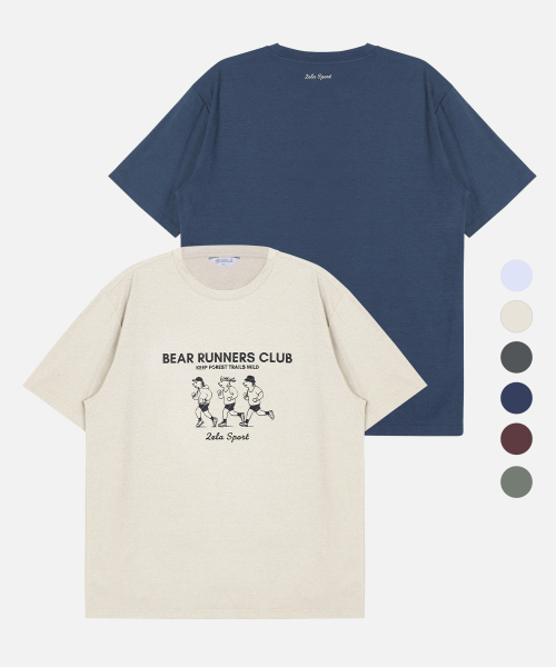 Унисекс футболка Running Bears Sorona 6 Colors