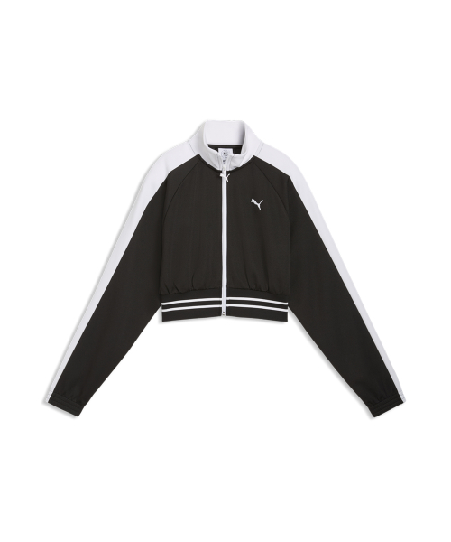 Кроп-куртка T7 Pique Relaxed Track - Black / 634556-01