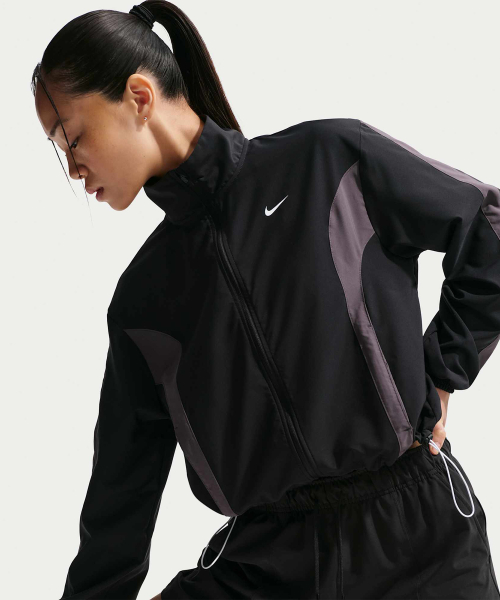 Тканая куртка One W - Black:Thunder Grey:White / IV5394-010