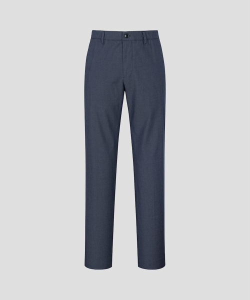 Фактурные брюки Standard Fit - Blue