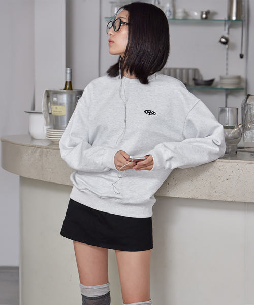 Signature Logo Sweatshirt, W.MELANGE
