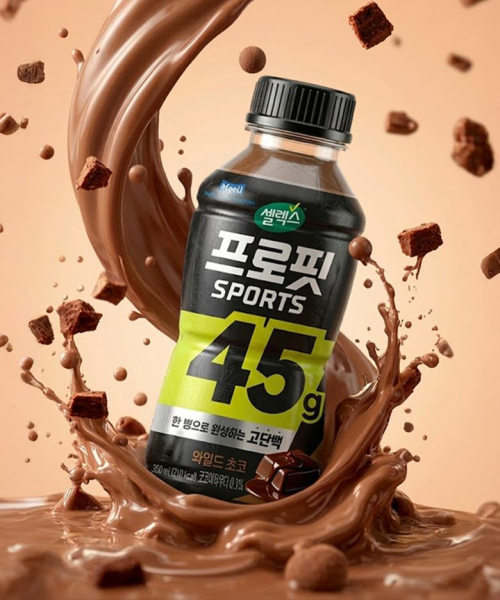 [6개] 프로핏 SPORTS 와일드 초코 350ml