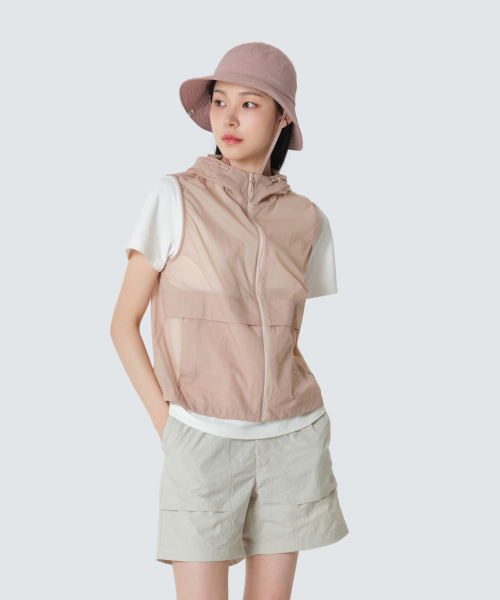 Ультралегкий женский жилет Pico (S26MWTVE71) Light Pink