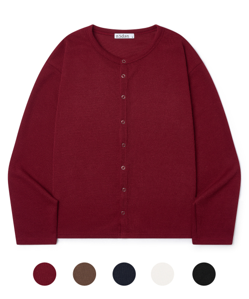Кроп-кардиган в рубчик на кнопках - 5 COLORS