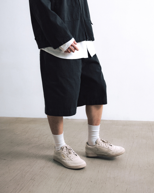 Proper Chino Half Pants - Black