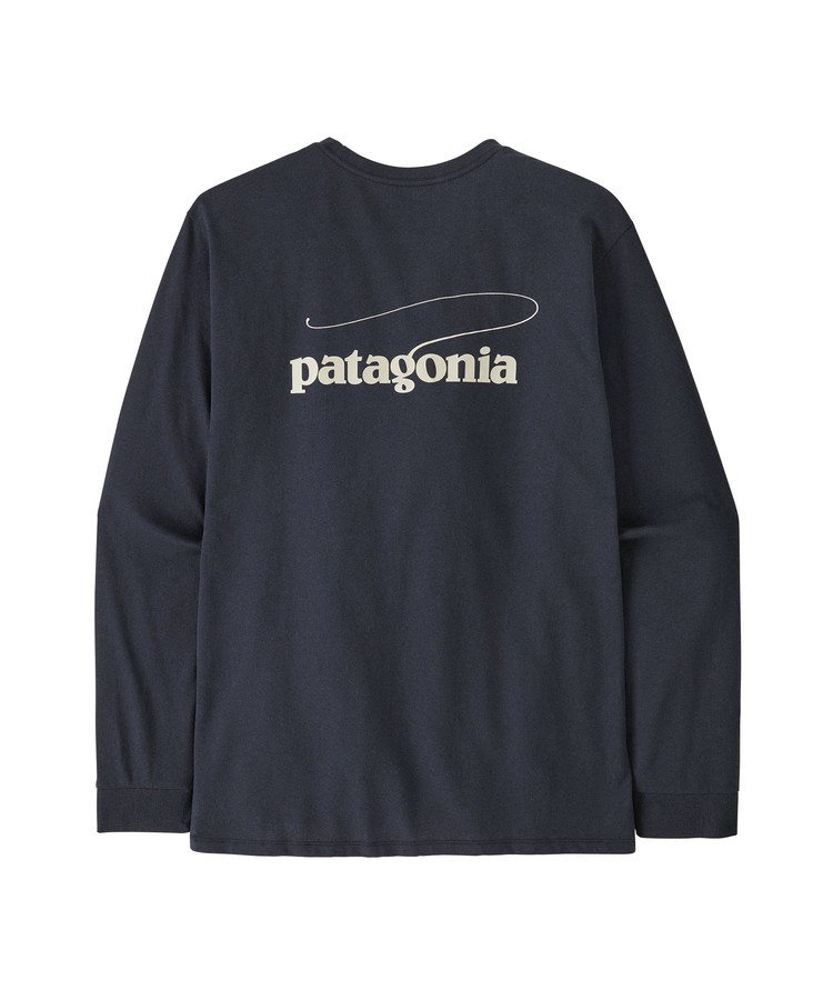 Mens LongSleeved Casting Logo ResponsibiliTee