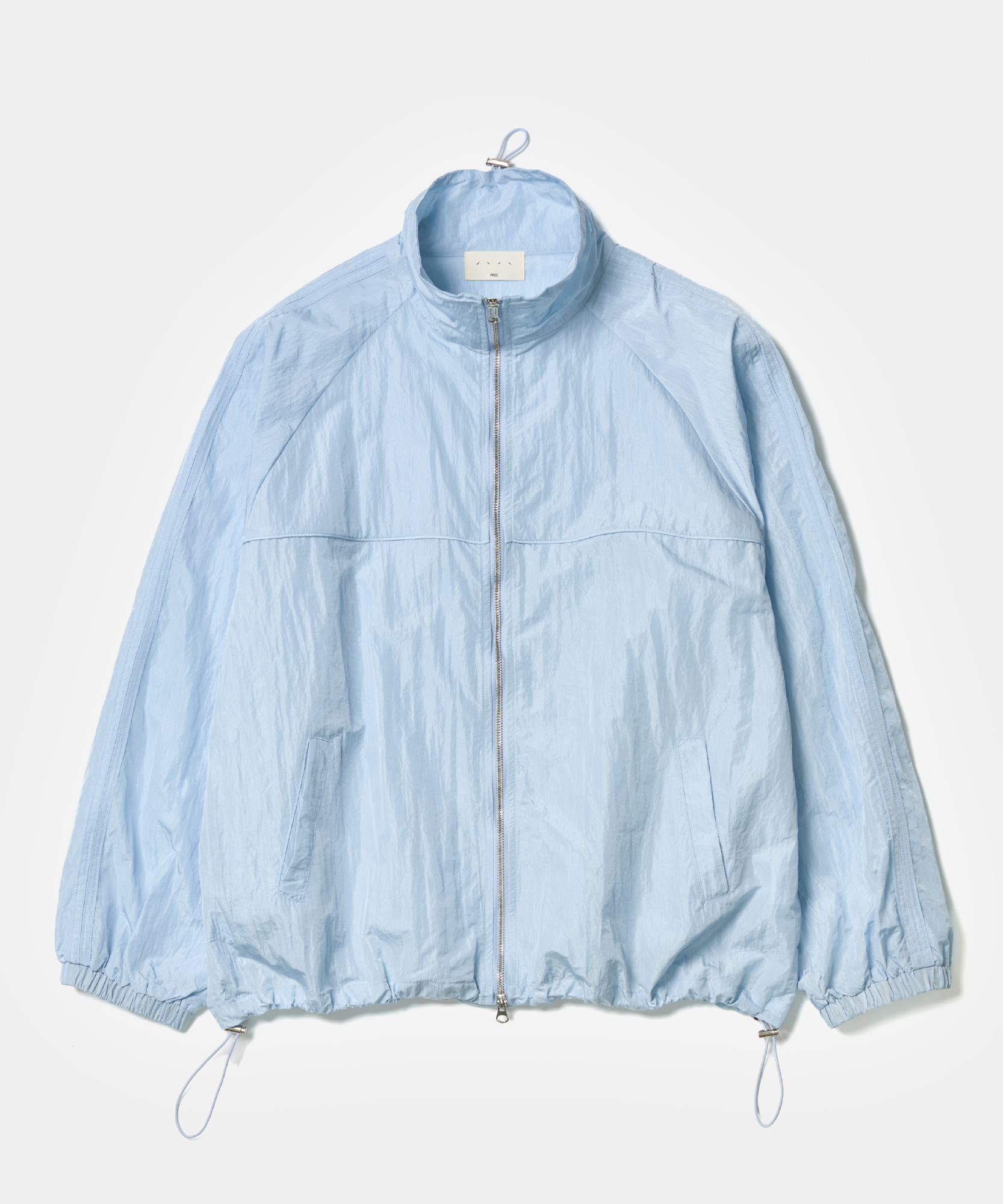 Line Piping Windbreaker (Sky Blue