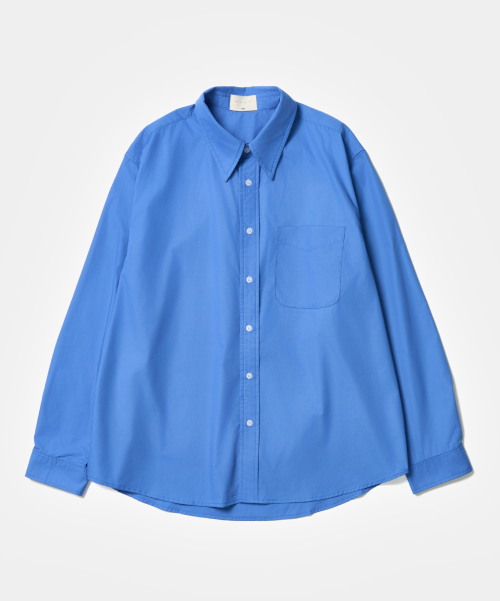 Шелковистая рубашка Comfort (Blue)