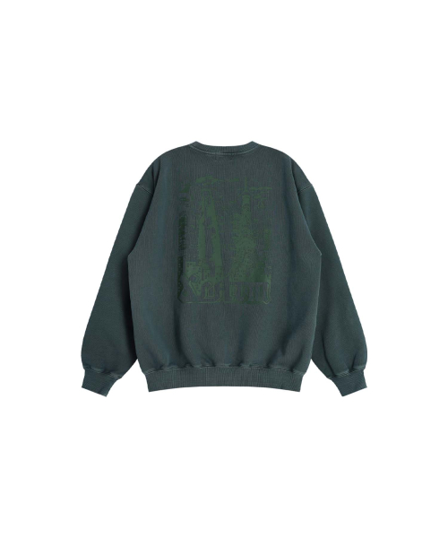 ATM X XLARGE TOWER CREWNECK GREEN