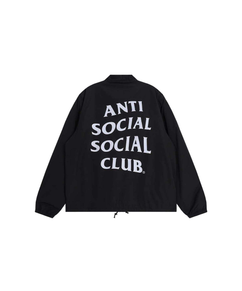 ANTI SOCIAL SOCIAL CLUB COACH JACKET BLACK