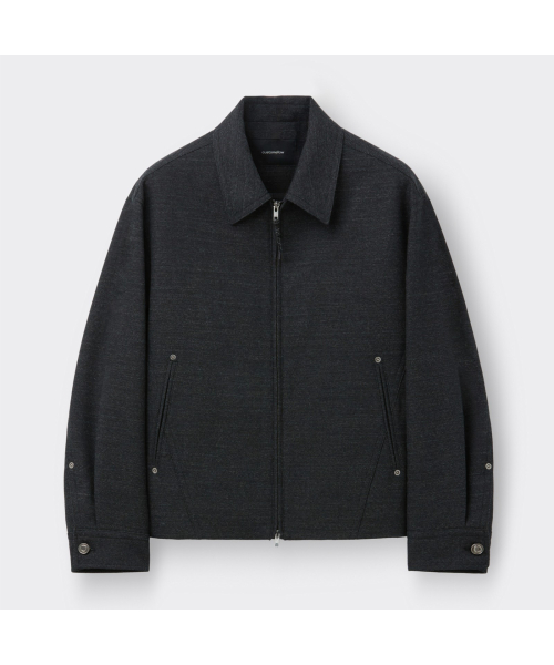 черный Two Tone Zip куртка CWJAS26121BKX