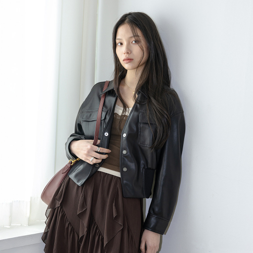 LS_Belt detail jacket_BLACK