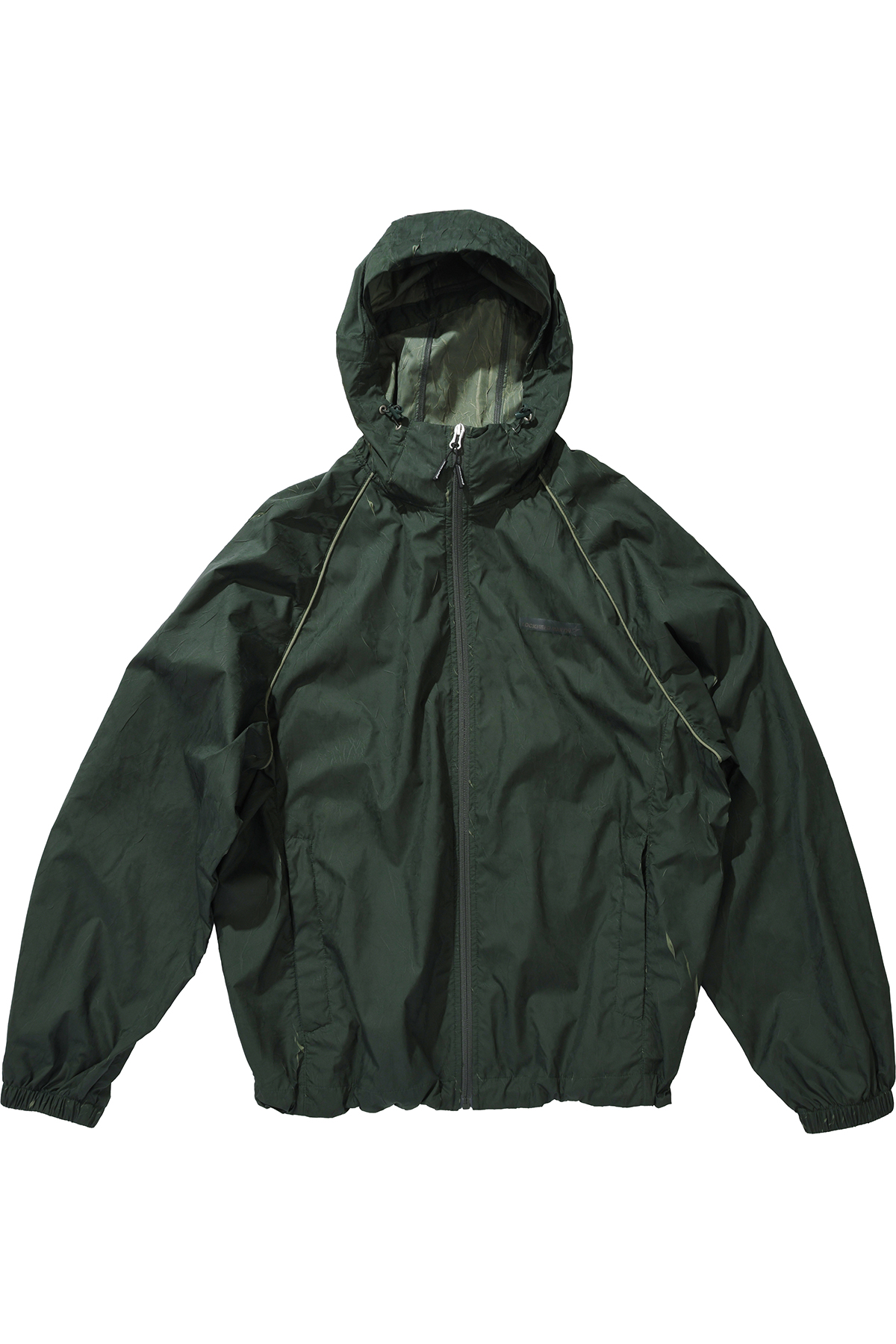 CREASE TWO-TONE WINDBREAKER (хаки)