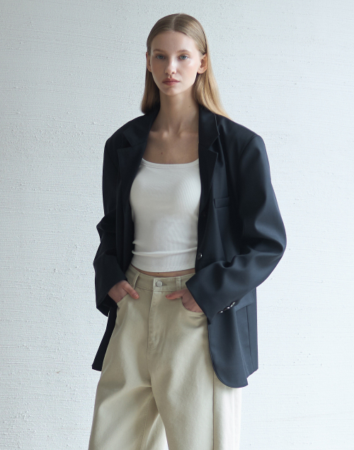 Classic Wool куртка_Navy