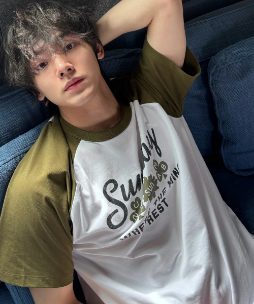 [UNS]Do Good_Raglan Oversized Fit Short-Sleeved T-Shirt - 2color