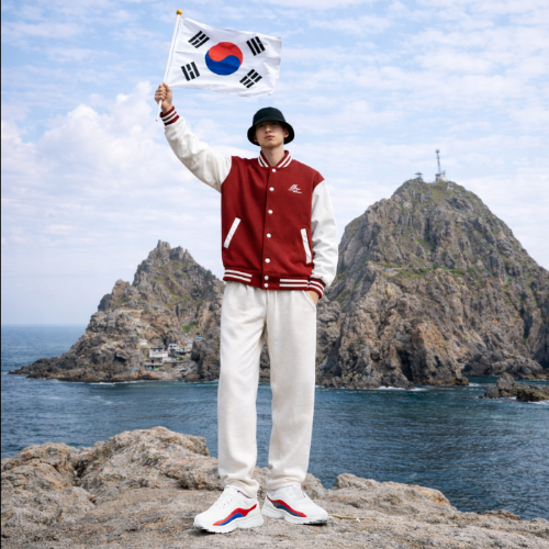 Двусторонняя бейсбольная куртка Dokdo (S~2XL)