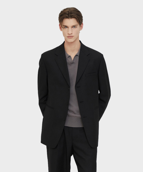 3 Button Tailored куртка черный