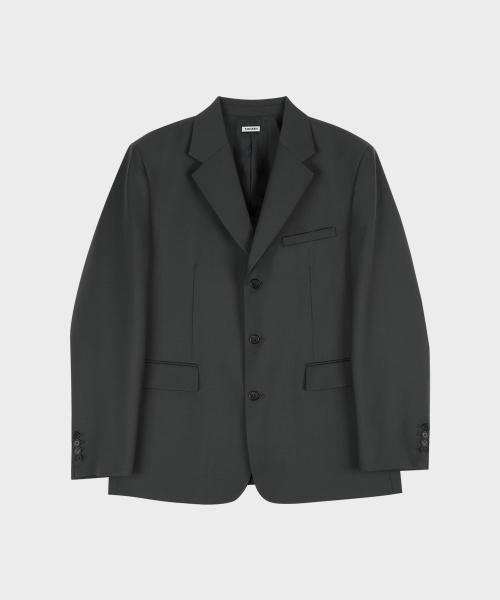 3 Button Tailored куртка серый
