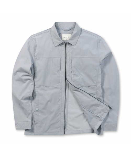 [Perry Jacket] простой лёгкий Trucker BRUAM26561BUL