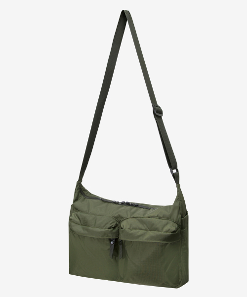 [ON]Nylon Multi-Pocket Daily Crossbag - 2color