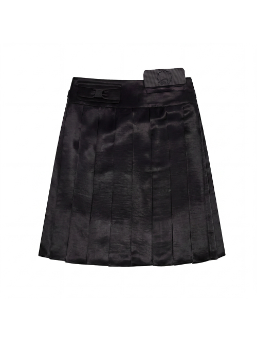 MY SWEET PIANO PLEATED SKIRT [BLACK]