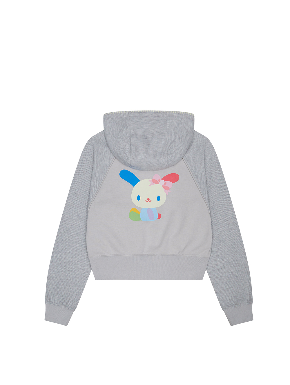 USAHANA HOODED ZIP-UP [GREY]