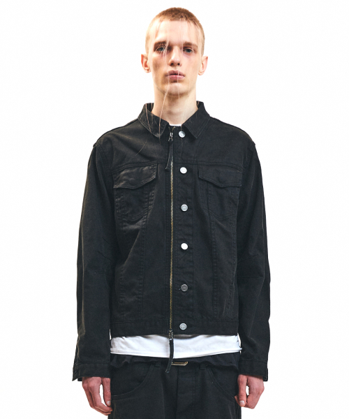Washed Zip Jacket
