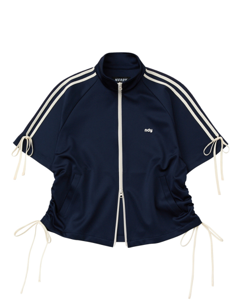 Футболка-трек топ с бантом Navy