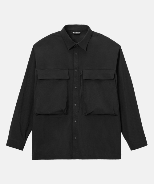 [ALLTERRAIN 81] CORDURA RIPSTOP LONG SLEEVE SHACKET черный SR113KSR23