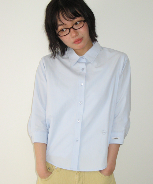 RRAC PASTEL COTTON SHIRT SKY