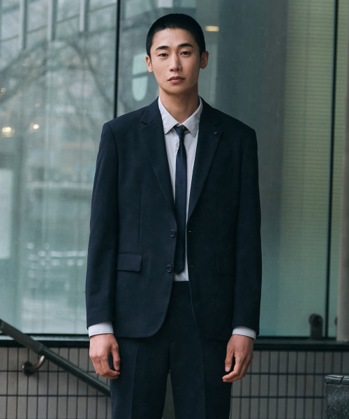Костюмный пиджак Motion-Free Essential Navy (Classic Fit)_SSJVB52CSN