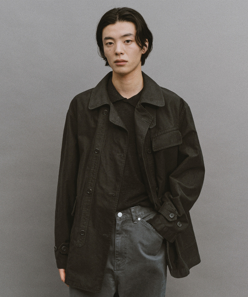 Le Corbusier French Jacket (Almost Black)