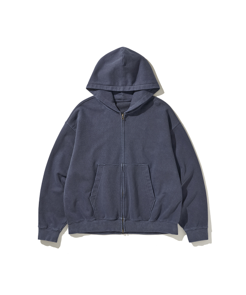 VINTAGE ZIP HOODIE VINTAGE PURPLE