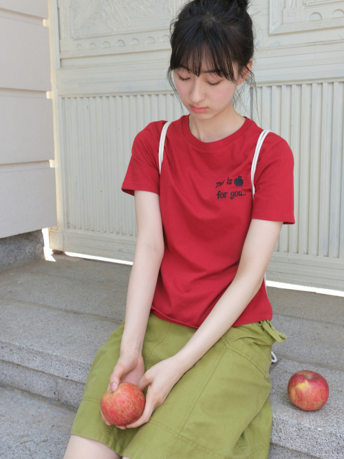 Appel T-shirt - Red
