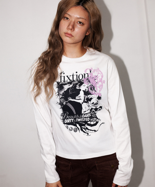 HORROR! LONG SLEEVE (WHITE)