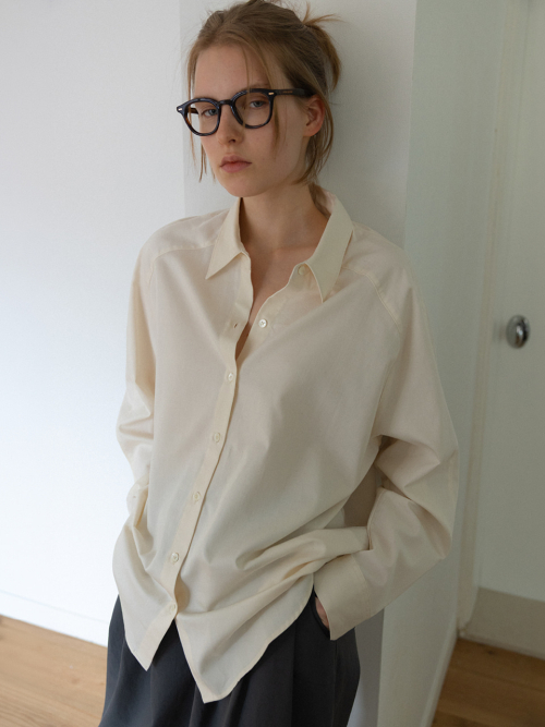Organic Cotton Shirt (Ivory)
