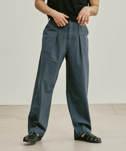 WORKERS FATIGUE PANTS TEAL BLUE