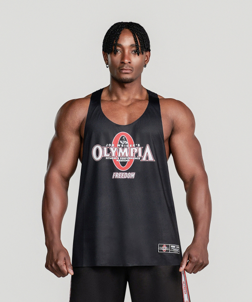 Майка Olympia с большим логотипом (Black)