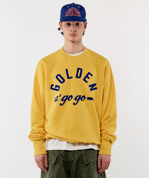 GOGO SWEATSHIRTS_GOLDENYELLOW
