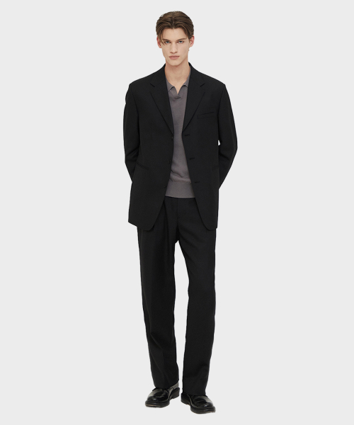 Keanu Tailored Set-Up Black