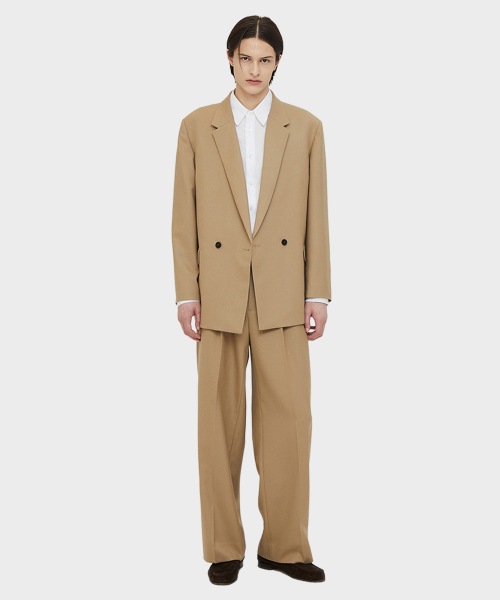 Gere Oversized Double Set-Up Beige