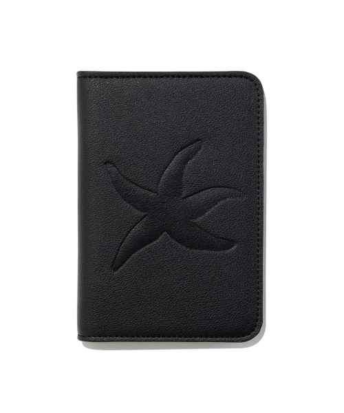 TCM starfish passport wallet (black)