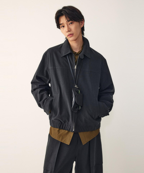 [МУЖЕНСКИЙ] overfit на молнии jacket_black 9156213185