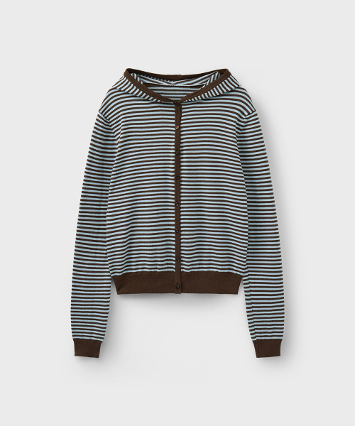 худи кардиган [STRIPE]