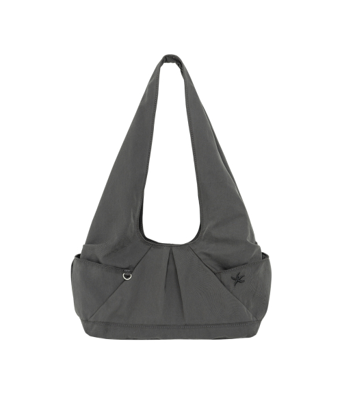 TCM pleated bag (charcoal)
