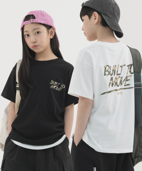 [2 PACK] 쿨 코튼 카모 그래픽 반팔 (2color)